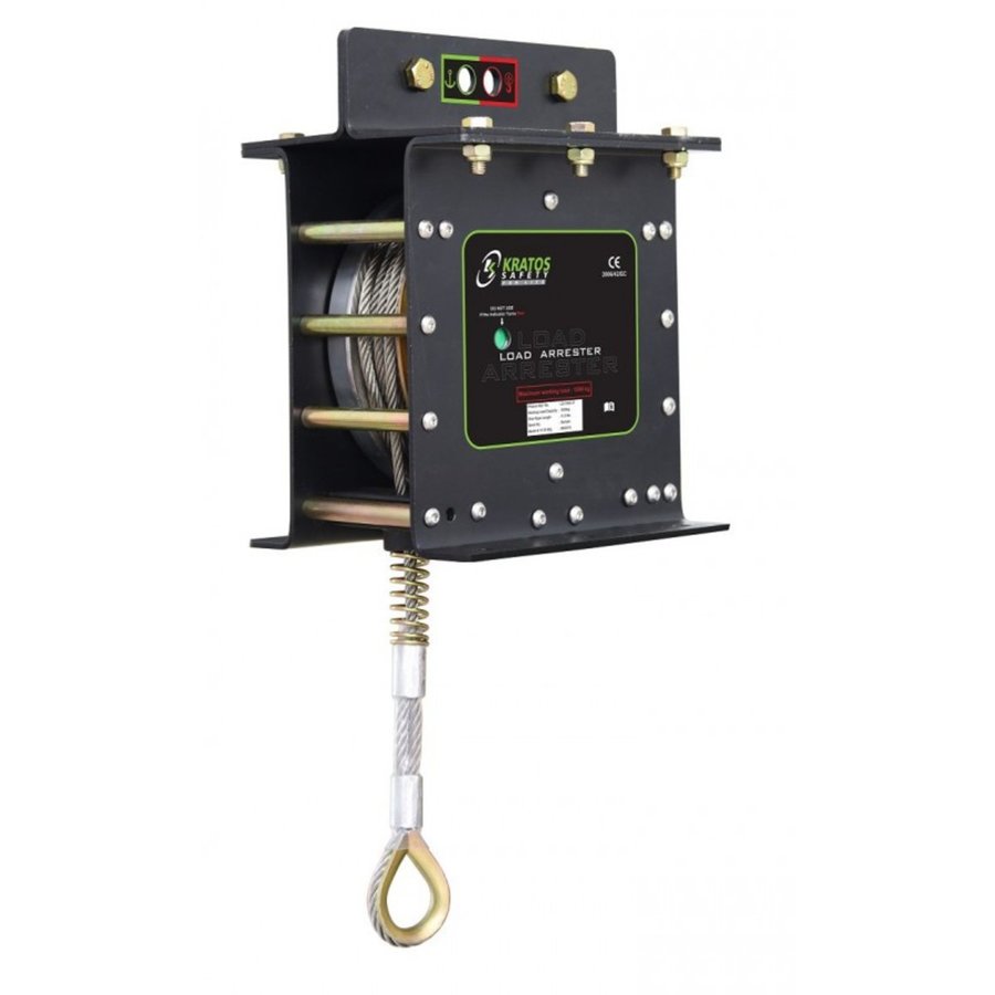 FUNCKE Lastsicherungsgerät LSG Typ LA1000 KU-Gehäuse / Stahlseil 11 m / max. 1000 kg