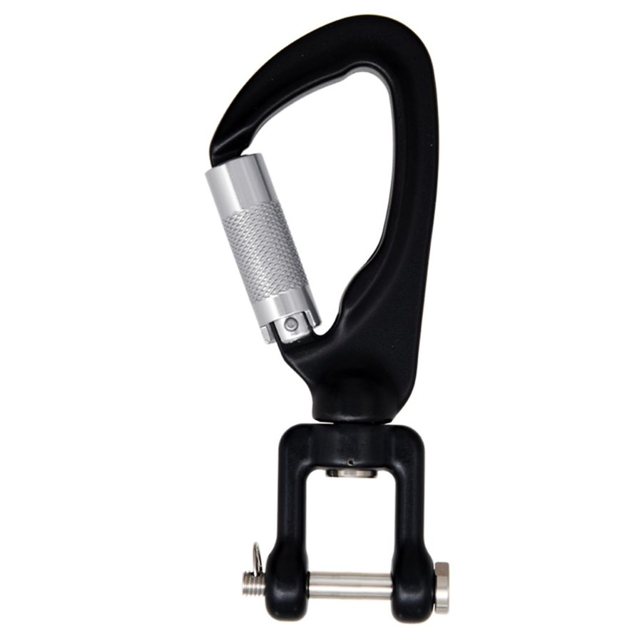 FUNCKE Drehwirbelkarabiner mit Fallindikator FS20-W OPEN