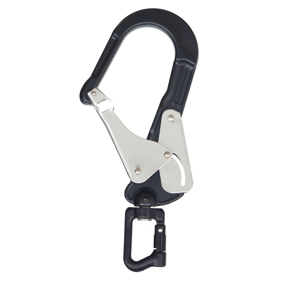 FUNCKE Rohrkarabinerhaken mit Drehwirbel OPEN-W