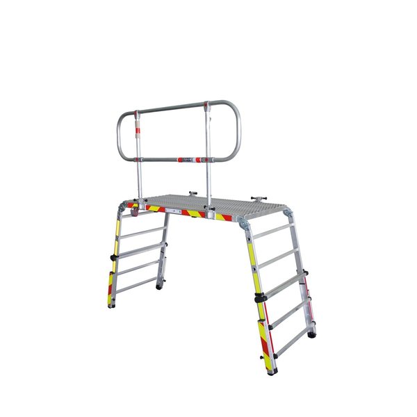 Günzburger Steigtechnik Markierungs-Set für Rettungsplattform 116050 fluoreszierend gelb/rot