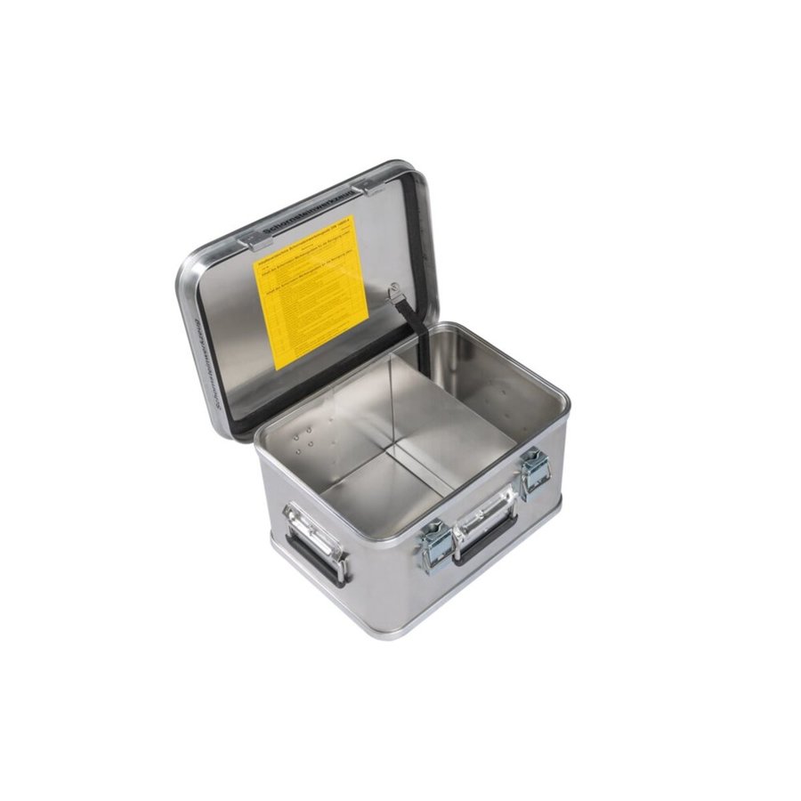 Günzburger Steigtechnik Kasten mit Beschriftung "Mehrzweckzug MZ 16" (Kasten 2) Größe 1