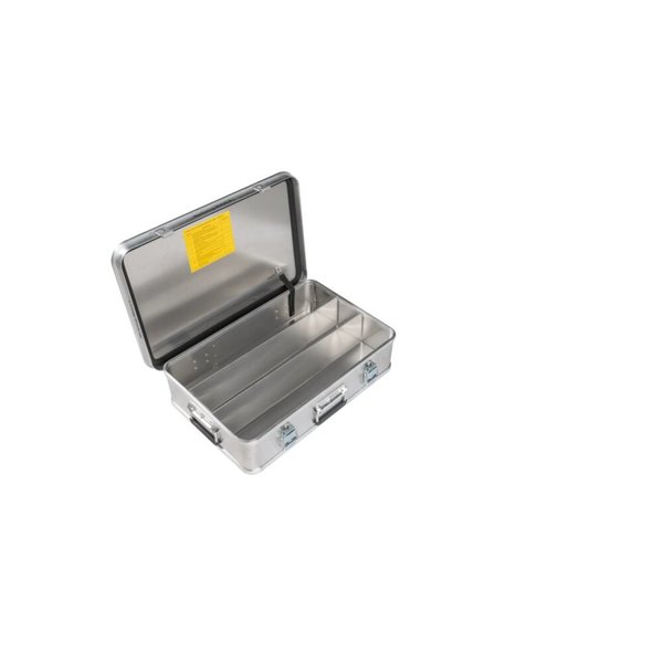 Günzburger Steigtechnik Kasten mit Trennsystem und Beschriftung "Werkzeugsatz Metall 2" Größe 3