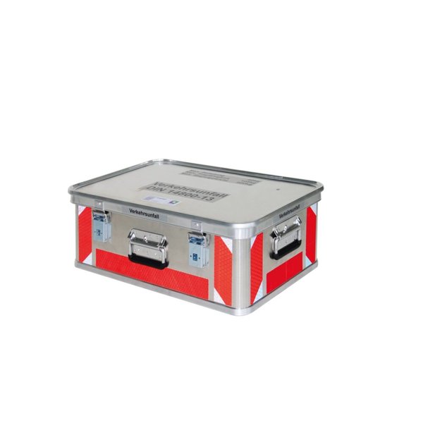 Günzburger Steigtechnik Markierungs-Set Transportkiste mittel rot/weiß