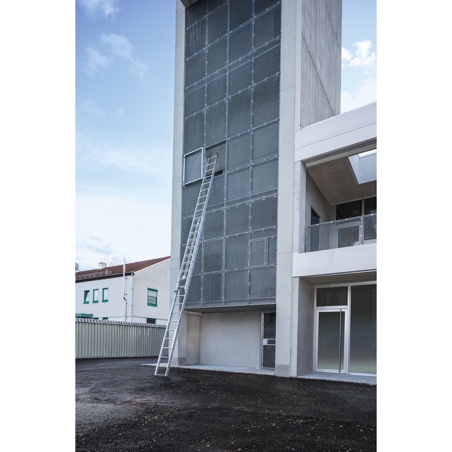 Günzburger Steigtechnik Seilzugleiter 2-teilig ÖNORM F4047 2x17 Sprossen