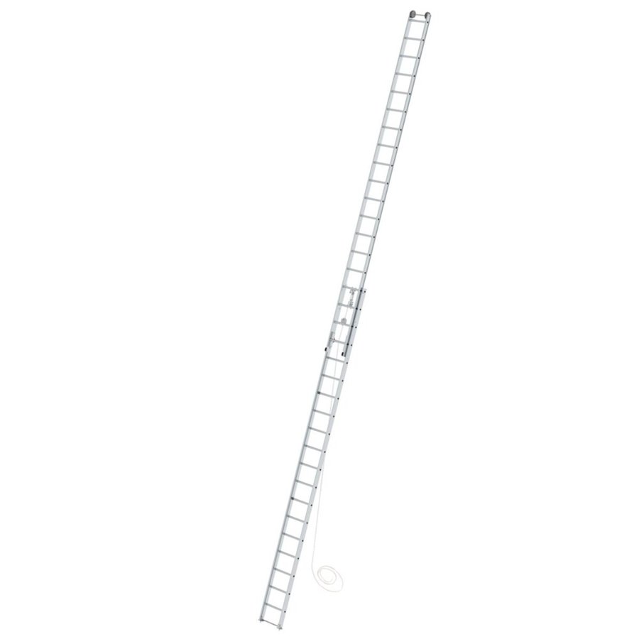 Günzburger Steigtechnik Seilzugleiter 2-teilig ÖNORM F4047 2x19 Sprossen