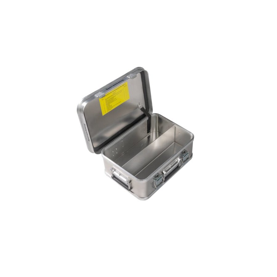 Günzburger Steigtechnik Kasten mit Trennsystem und Beschriftung "Sperrwerkzeug" Größe 4