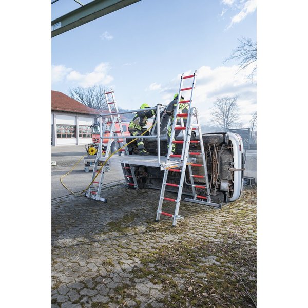 Günzburger Steigtechnik Rettungs- und Arbeitsplattform Multifunktionsleiter DIN EN 1147