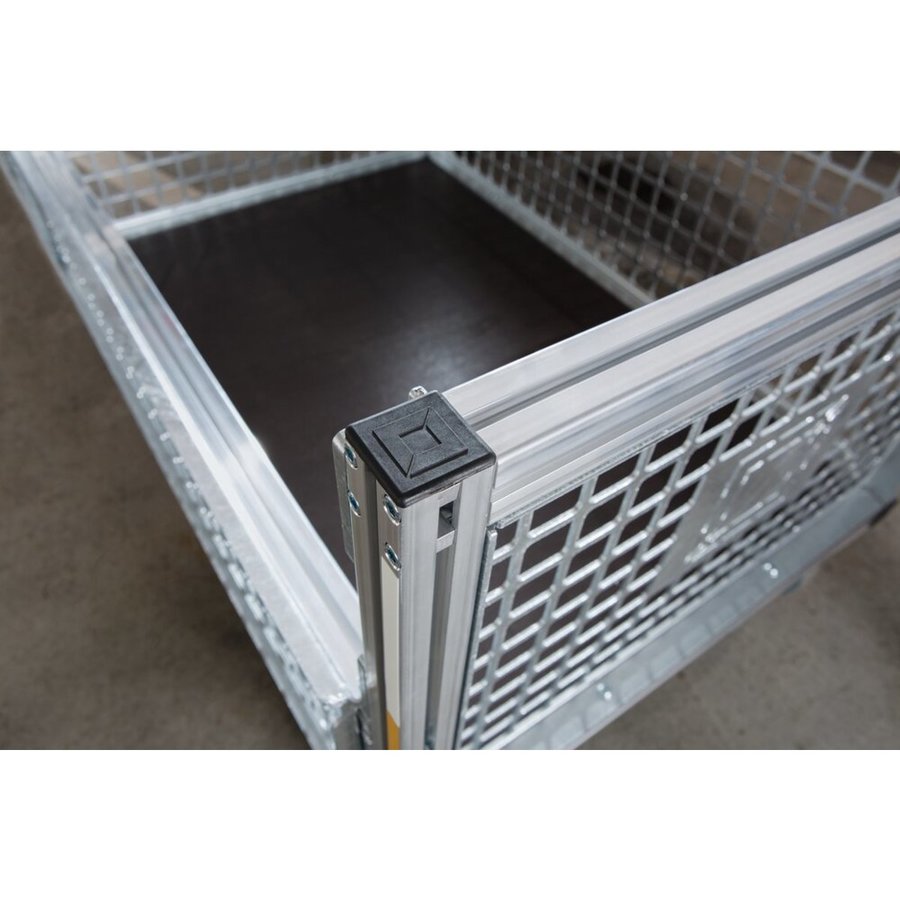Günzburger Steigtechnik Abdeckkappe Kunststoff schwarz 40x40mm