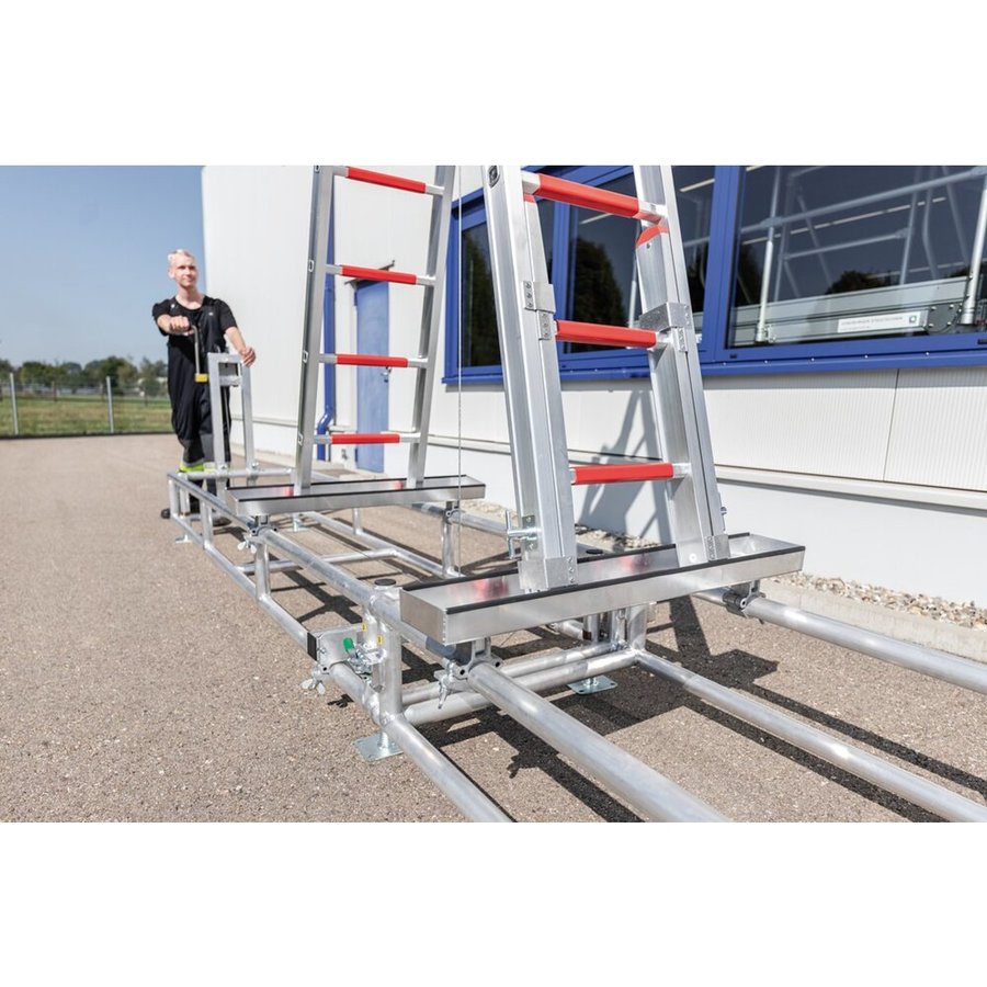 Günzburger Steigtechnik Leiterprüfstand komplett