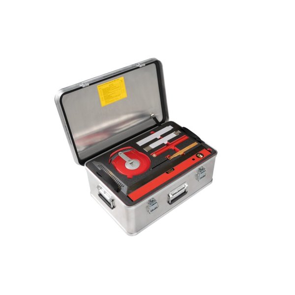 Günzburger Steigtechnik Kiste mit Einlagen und Inhalt "Werkzeugsatz Holz" Größe 3