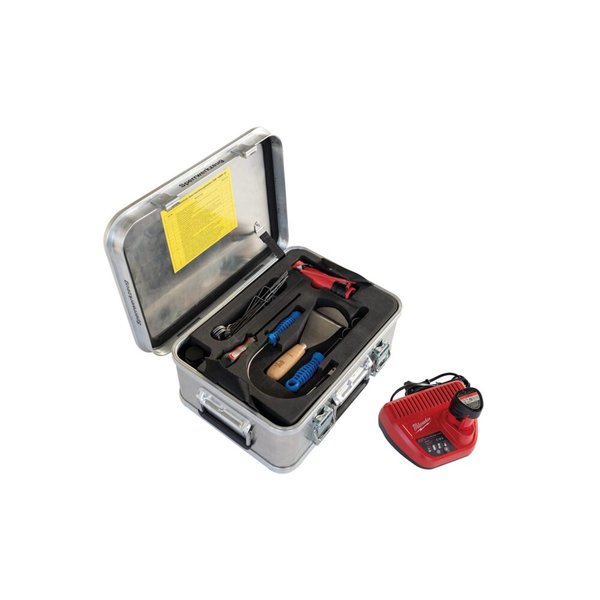 Günzburger Steigtechnik Kasten mit Einlagen und Inhalt "Sperrwerkzeug" Größe 4