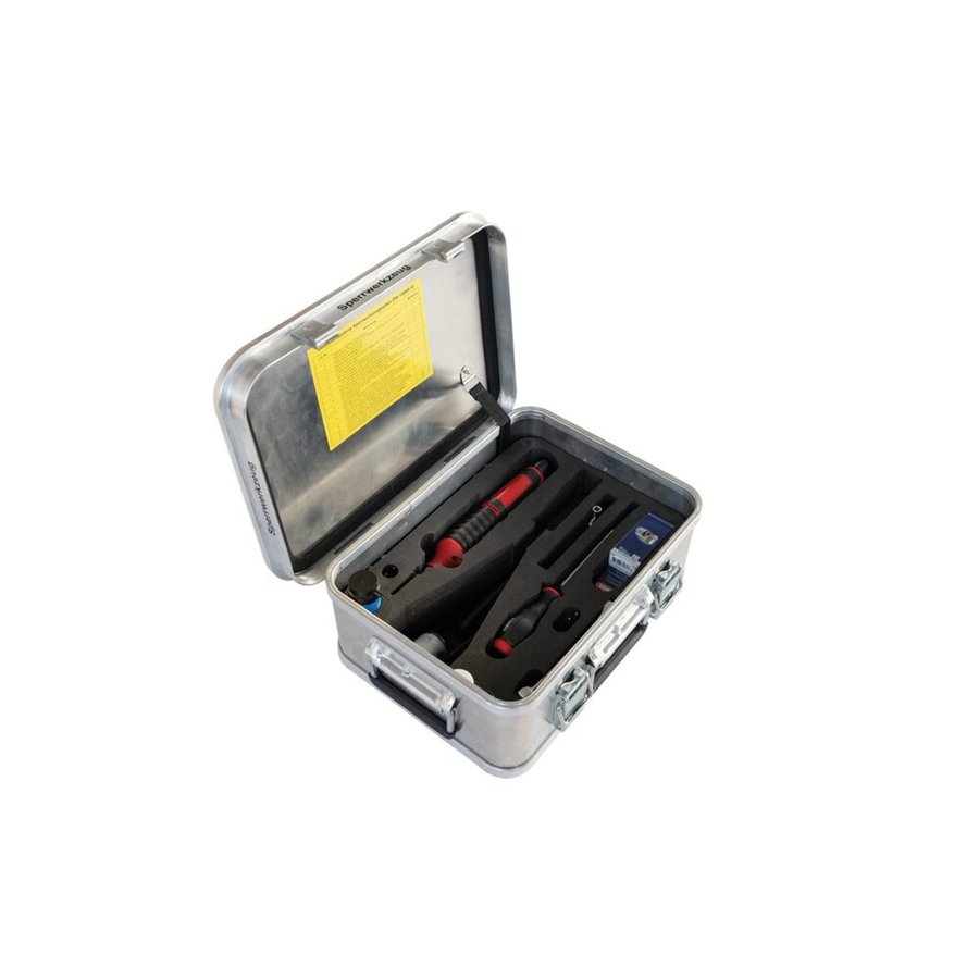 Günzburger Steigtechnik Kasten mit Einlagen und Inhalt "Sperrwerkzeug" Größe 4