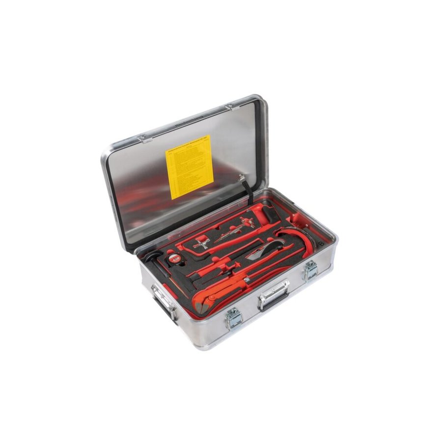 Günzburger Steigtechnik Kasten mit Einlagen und Inhalt "Handwerkzeug" Größe 3