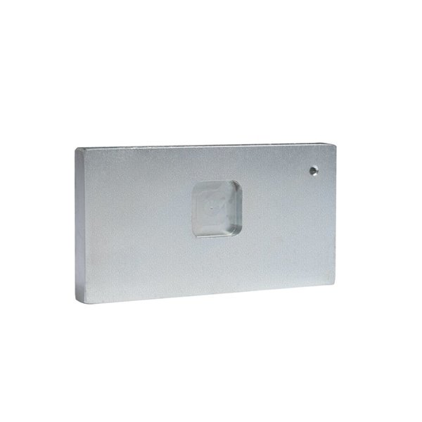 Günzburger Steigtechnik Bördelplatte 3 mm  für Steck- und Schiebleiter