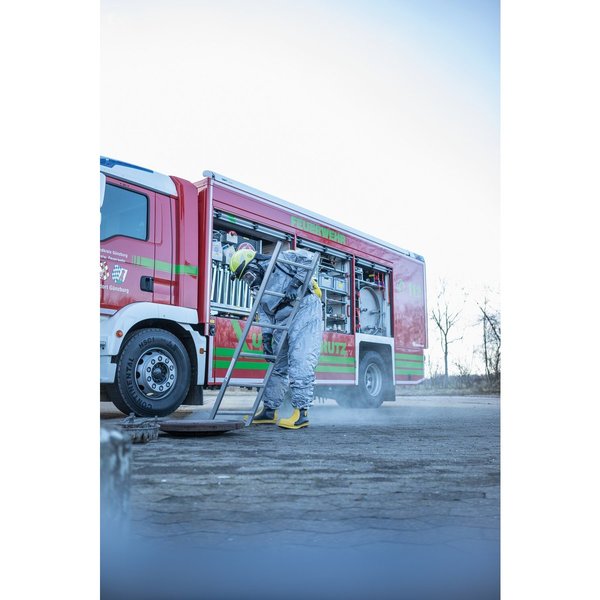 Günzburger Steigtechnik Aufstiegshilfe aus Edelstahl 3-teilig nach DIN 14555-12:2015-04