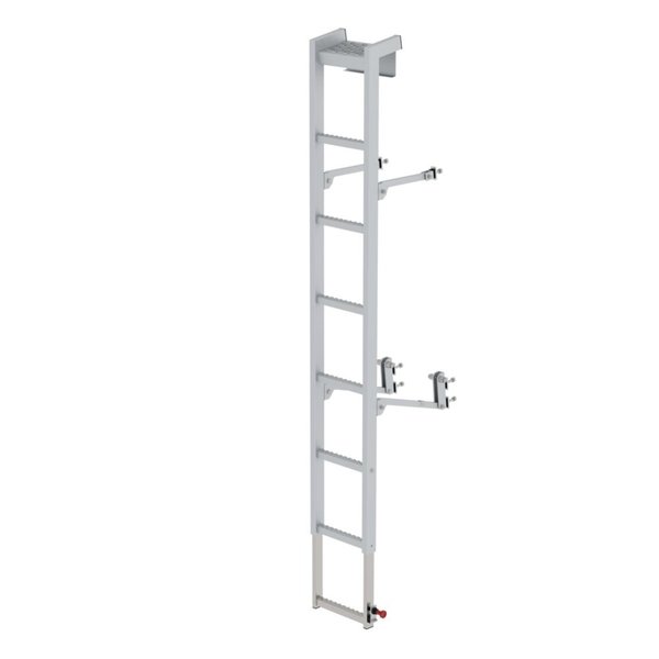 Günzburger Steigtechnik Heckaufstiegsleiter mit Auszugsteil