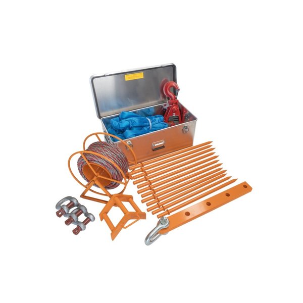 Günzburger Steigtechnik Kasten mit Beschriftung "Mehrzweckzug MZ 32" (Kasten 2) Größe 6