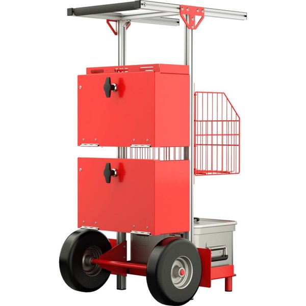 Günzburger Steigtechnik SafeCaddy® "Brandschutz" ohne Beladung