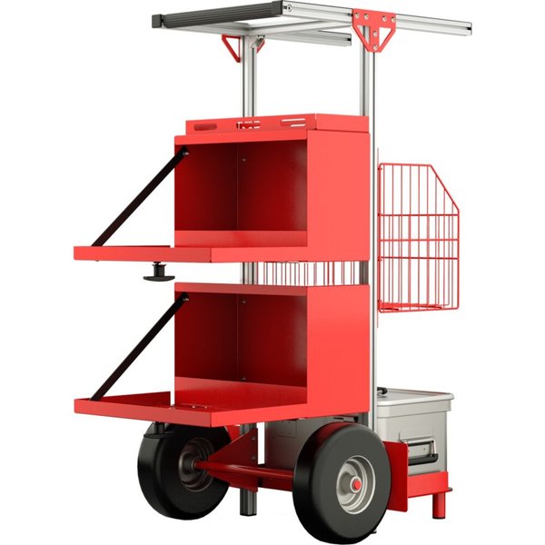 Günzburger Steigtechnik SafeCaddy® "Brandschutz" ohne Beladung