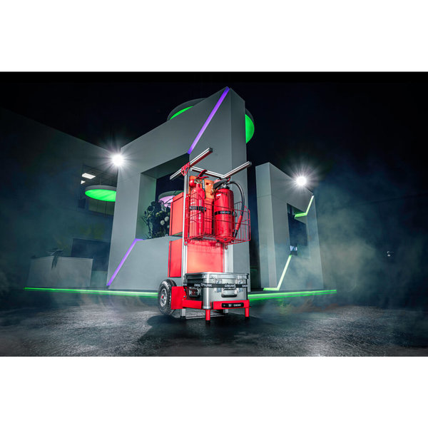 Günzburger Steigtechnik SafeCaddy® "Brandschutz" ohne Beladung