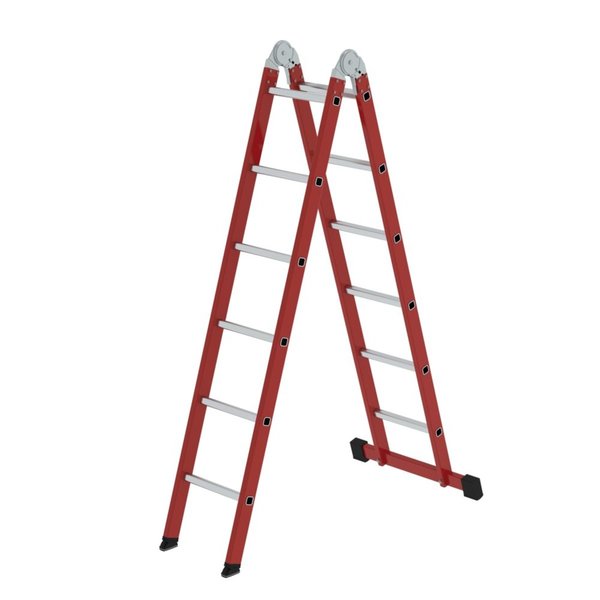 Günzburger Steigtechnik Gerätewartleiter 2x6 Sprossen