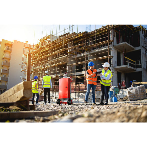 Günzburger Steigtechnik SafeCaddy® "Mobile Brandmeldeanlage" ohne Beladung