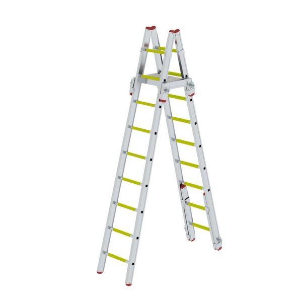 Günzburger Steigtechnik Steckleiter-Einsteckteil DIN EN 1147 nachleuchtend