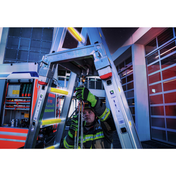 Günzburger Steigtechnik Steckleiter-Einsteckteil DIN EN 1147 nachleuchtend