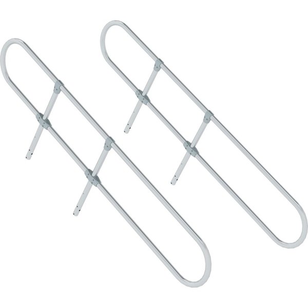 Günzburger Steigtechnik Geländer für Evakuierungstreppe für Rettungs- und Arbeitsplattform Premium passe