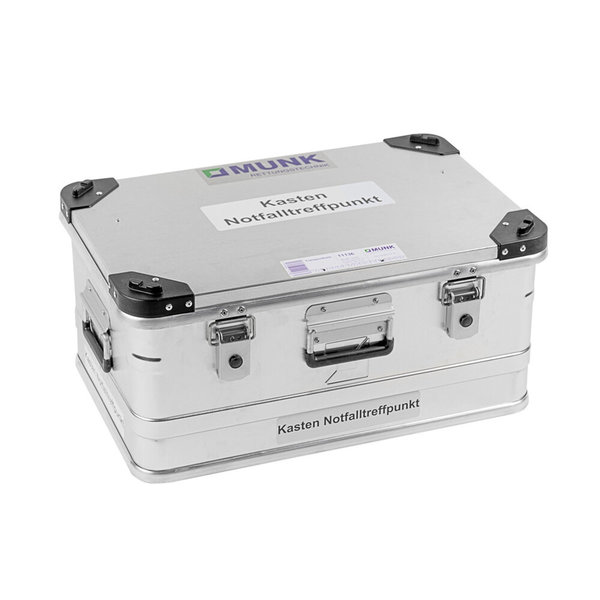 Günzburger Steigtechnik Kasten mit Inhalt "Notfalltreffpunkt"