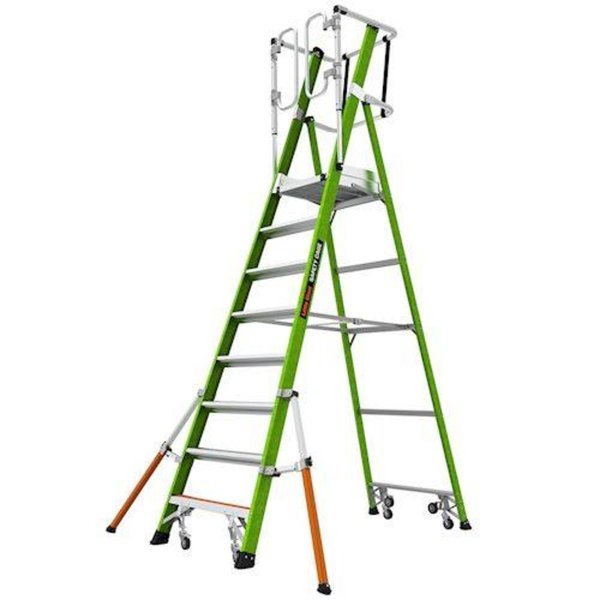 Little Giant Safety Cage 8' EN Fiberglass Ladder