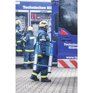 Günzburger Steigtechnik Teleskopleiter blau DIN EN 1147 