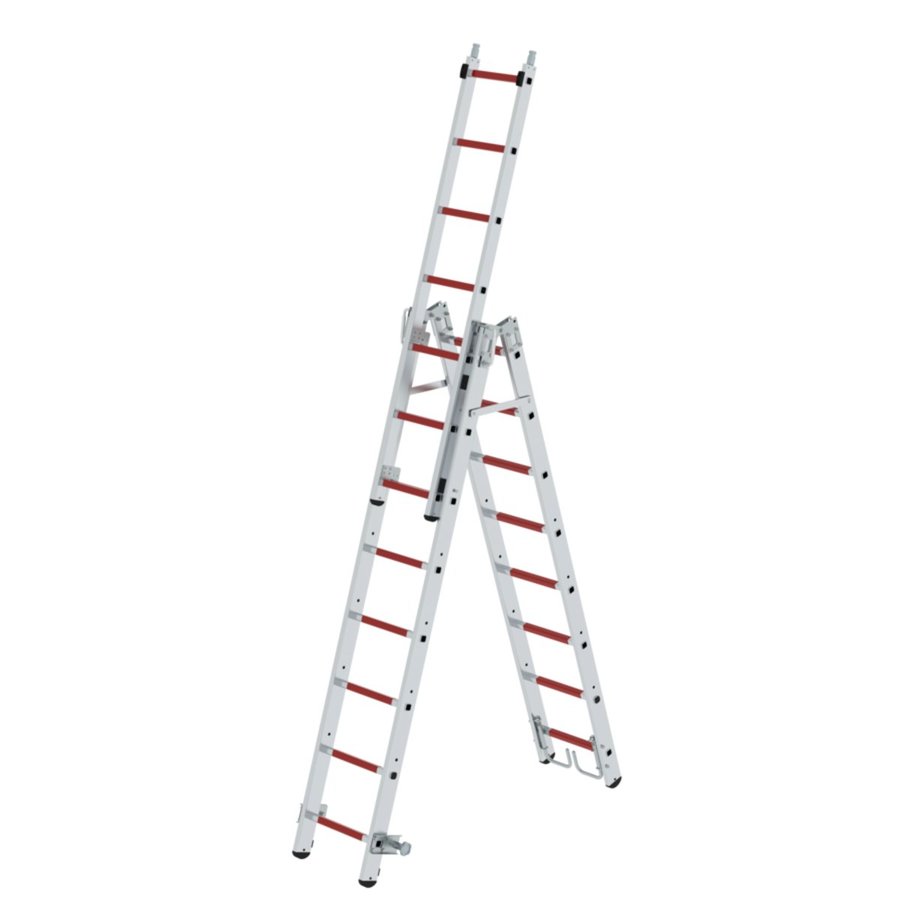 Günzburger Steigtechnik Feuerwehr-Multifunktionsleiter DIN EN 1147