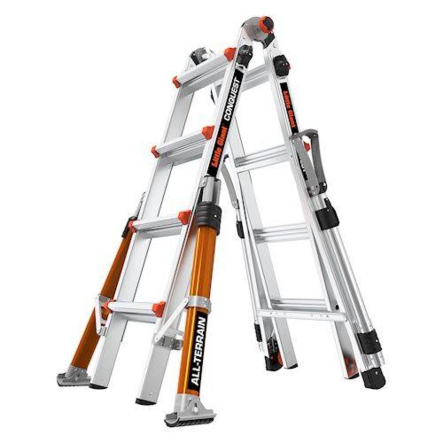 Little Giant Conquest 4x4 All-Terrain outtrigger safty rail
