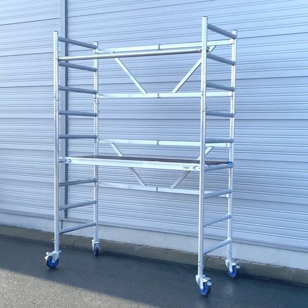 Alumexx ALX SMART Zimmergerüst 75 x 190 cm Arbeitshöhe bis 3,80 m