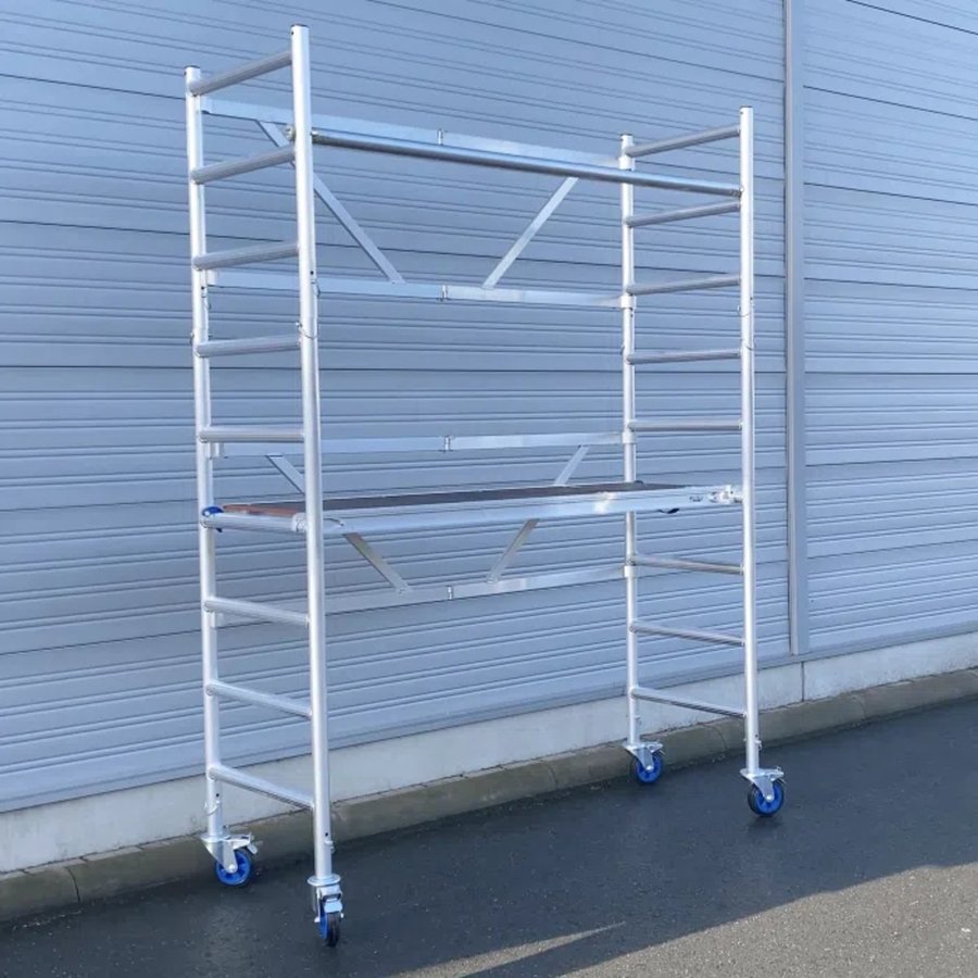 Alumexx ALX SMART Zimmergerüst 75 x 190 cm Arbeitshöhe bis 3,80 m