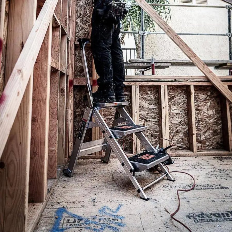 Little Giant Safety Step 3 Stufen mit Bügel