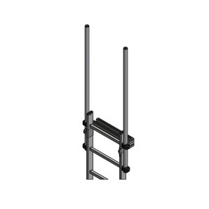 Hailo Professional Ausstiegsholmbügel für Holm 40x20 mm, Edelstahl 1.4301