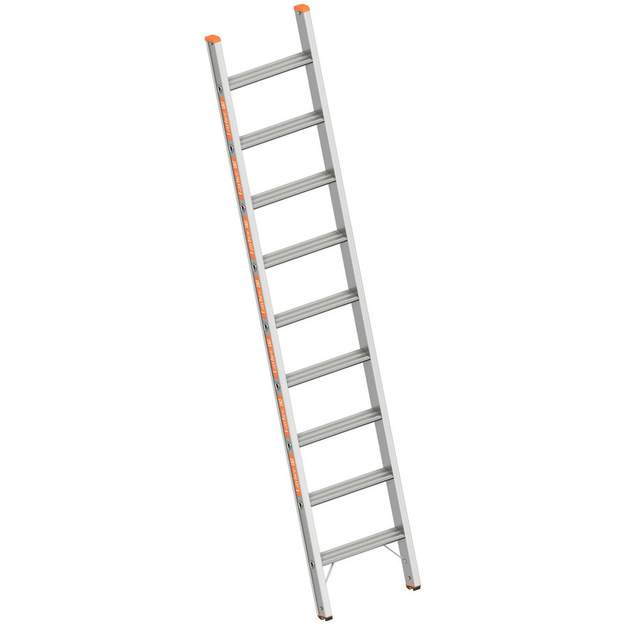 Layher Stufenanlegeleiter TOPIC - schwerbelastbar 9 Stufen