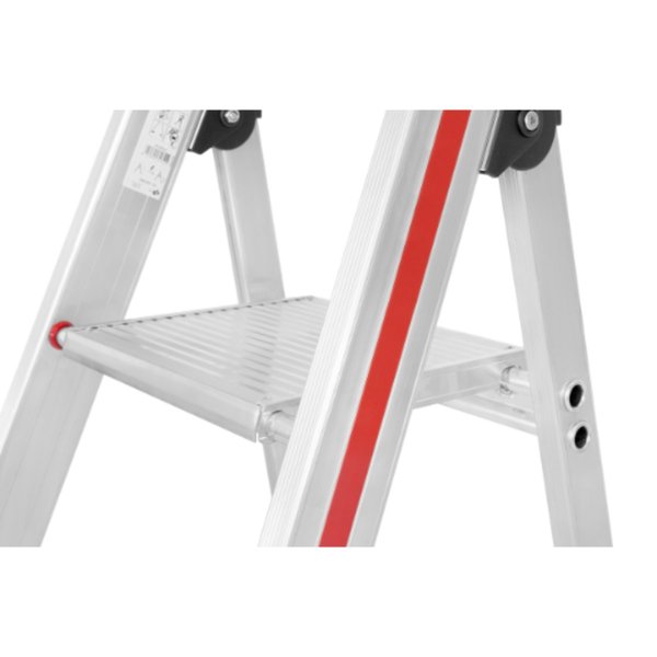 Hymer Stufenstehleiter mit Plattform, einseitig begehbar 6