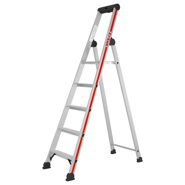 Hymer Stufenstehleiter mit Plattform, einseitig begehbar  5