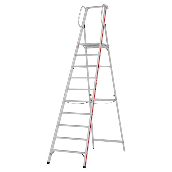 Hymer Plattformleiter mit Handlauf 10