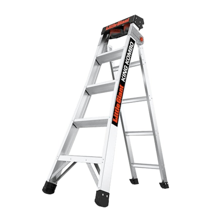 Altrex King Kombo - 3 in 1 Stufenstehleiter 5 + 3 Stufen