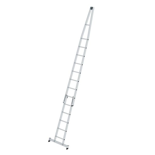 Günzburger Steigtechnik Sprossen-Glasreinigerleiter Satz mit nivello®-Traverse 2-teilig