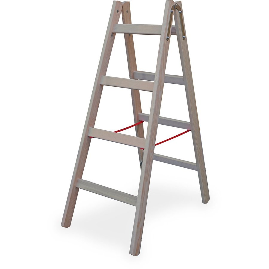 ZARGES Cresta B - Holz-Stehleiter 2x4 Sprossen