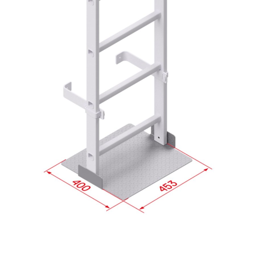 Hymer Basisplatte Alu-Steigleitern
