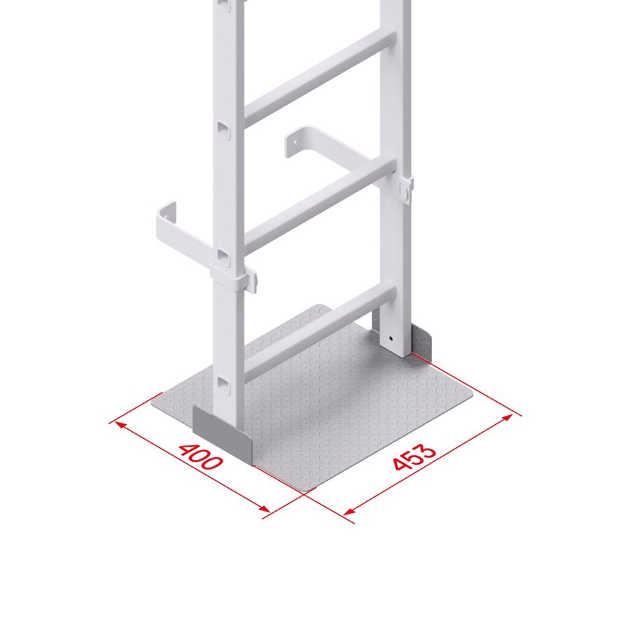 Hymer Basisplatte Alu-Steigleitern
