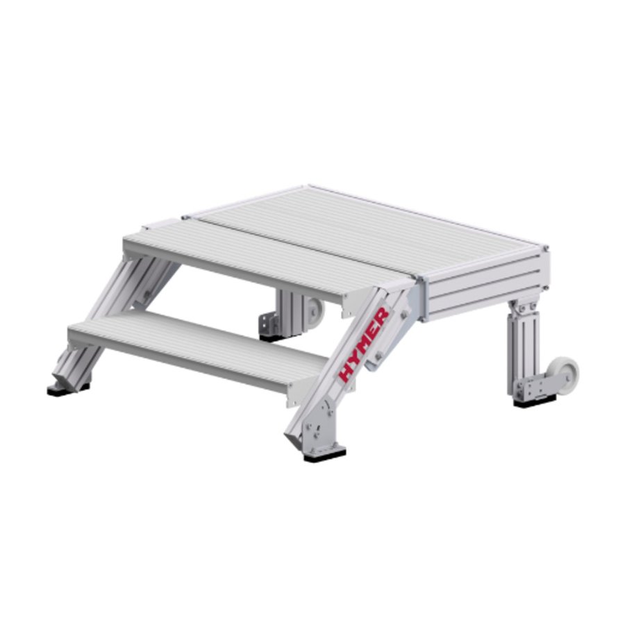 Hymer Treppenpodest, Stufenbreite 800 mm 2