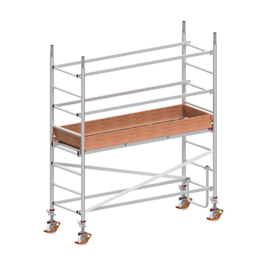 Hymer Fahrgerüst 7077 - 0.72 x 2.08 m Arbeitshöhe bis 3,27 m