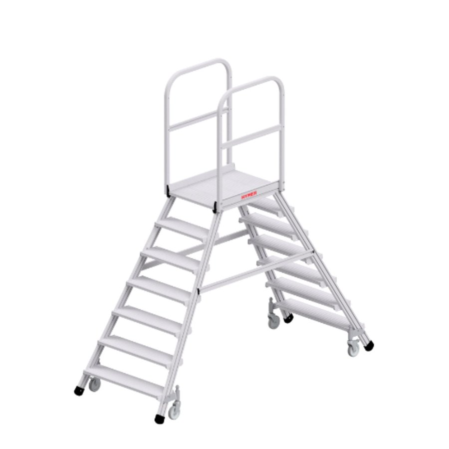 Hymer Podesttreppe fahrbar beidseitig